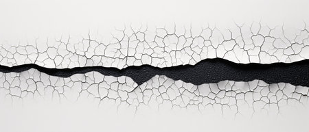 Black and white torn paper background with space for your message or imageの素材