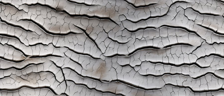 Dry cracked earth texture. Abstract background and texture for design.の素材