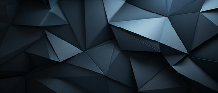 3d triangles, abstract background. Design wallpapers. Futuristic polygonal wallpaperの素材
