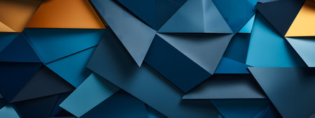3d triangles, abstract background. Design wallpapers. Vector illustrationの素材