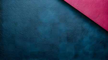 Dark blue and pink leather texture background. Copy space for text.の素材