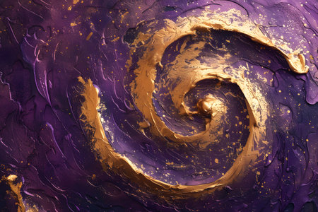 3d rendering of abstract fractal background. Computer generated graphics.の素材