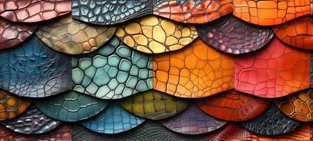Colorful glass mosaic background. 3d rendering, 3d illustration.の素材