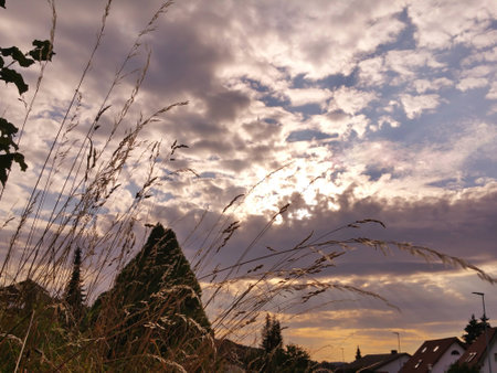 Beautiful Twilight Skyの写真素材