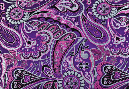 Purple - pink retro textile textureの写真素材