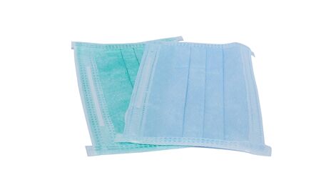 medical protective, face mask isolate on white background with clipping path, corona virus protectionの写真素材