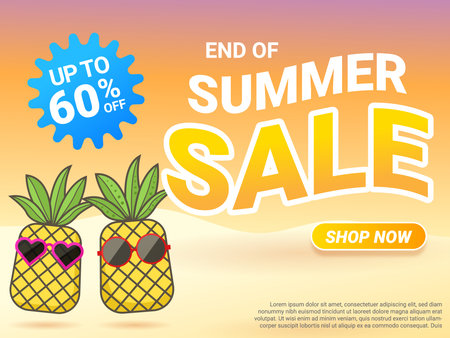 End of summer sale discounts