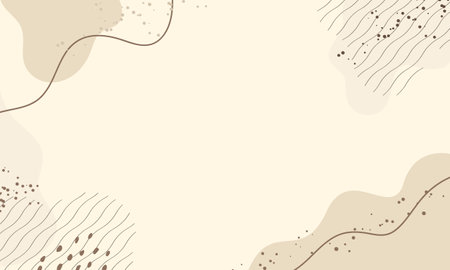 Abstract earth tone simple memphis backgroundのイラスト素材