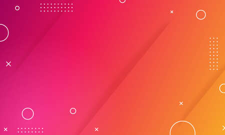 Abstract red and yellow modern elegant design backgroundのイラスト素材