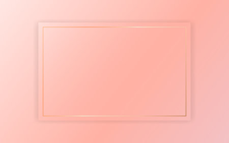 Abstract 3D rose gold backdrop for cosmetic productのイラスト素材