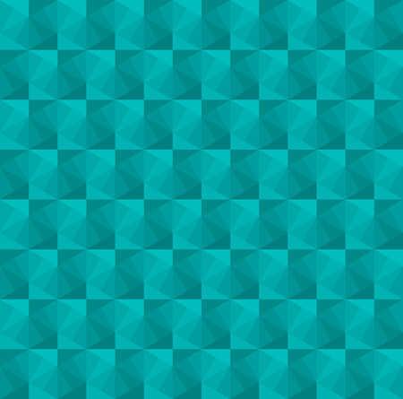Green cubes pattern background vector.のイラスト素材