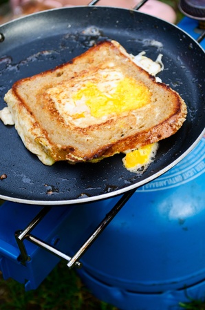 camp foodの写真素材