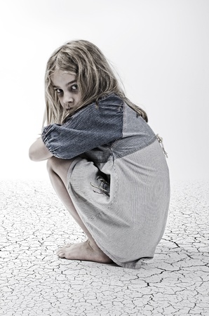 Child abuseの写真素材