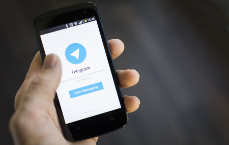 Telegram Messenger appのeditorial素材