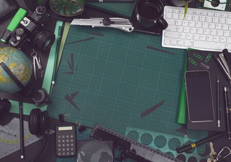 Creative hero header