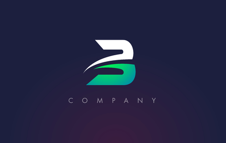 B Logo. B Letter Icon Design Vector Illustration.のイラスト素材