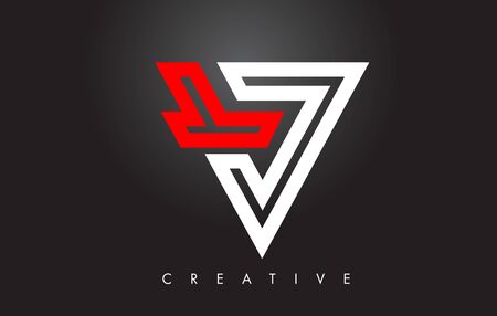 V Letter Monogram Design Logo. Letter V Icon Logo with Modern Monogram Vector Illustration.のイラスト素材