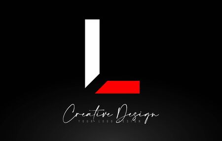 L Letter Icon Design With Creative Modern Look and Teal Background.  Vector Illustration.のイラスト素材