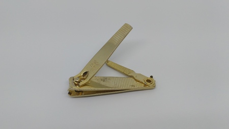 strong golden nail clippersの写真素材