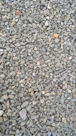 neatly arranged rock backgroundの写真素材