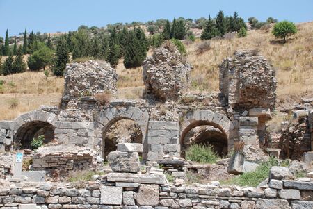 Part on the locality of Ephesus, Izmir, Turkeyの写真素材
