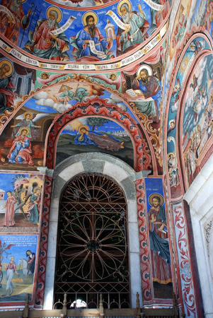 Monastery of St John Rilski Rila Mountain Bulgariaのeditorial素材
