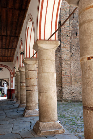 Orthodox Church. Rila Monastery Bulgariaの写真素材