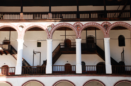 Monastery of St John Rilski, Rila Mountain, Bulgariaのeditorial素材