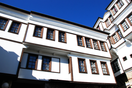 Traditional house, Ohrid, Macedoniaのeditorial素材