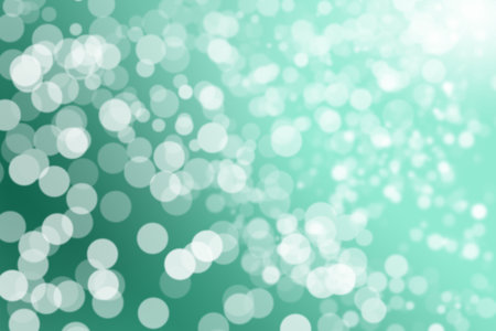 abstract elegant bokeh circles, Seasonal cooling light decorative abstract design element.