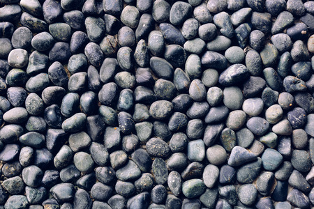 Rocks Stones texture background in vintage toneの写真素材