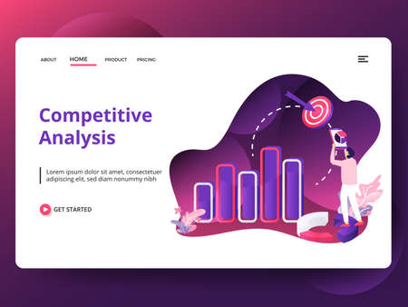 Online Course Illustration,the concept of E-Learning Education, can be used for landing pages, web, ui, banners, templates, backgrounds, flayer, posters, development.のイラスト素材
