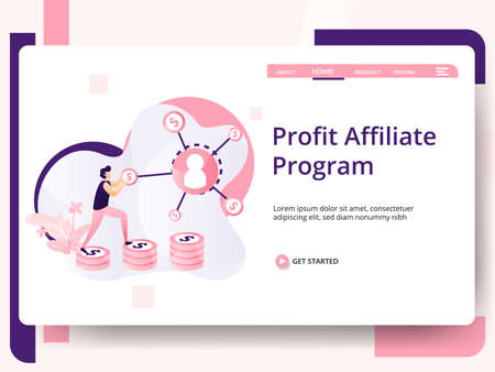 Online Course Illustration,the concept of E-Learning Education, can be used for landing pages, web, ui, banners, templates, backgrounds, flayer, posters, development.のイラスト素材