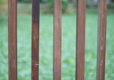 Wooden Fence.の写真素材
