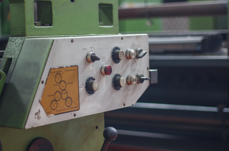 industrial metal operating CNC. Industrial machinery.の写真素材
