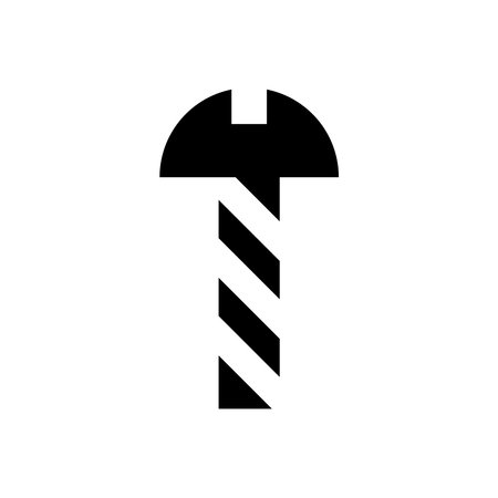 Screw bolt icon vectorのイラスト素材