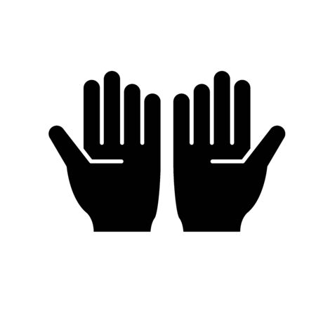 Glove icon vectorのイラスト素材