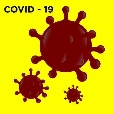 Covid 19, corona virusのイラスト素材