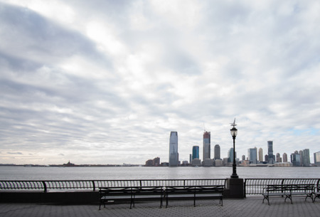 New York skylineのeditorial素材