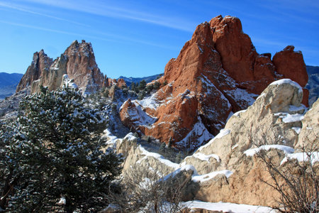 Garden of the Godsの写真素材