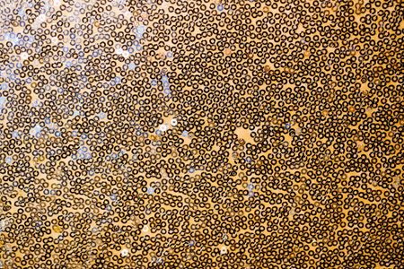 Gold glittering sparkle round bijou christmas abstract backgroundの写真素材