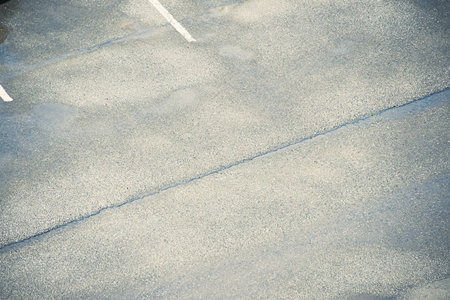 Asphalted city road in Moscow Russia urban view in summer day