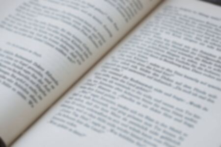 Opened old german book's pages blurred close-up backgroundの写真素材