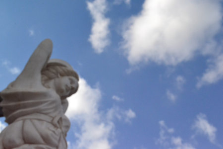 statue of a girlの写真素材