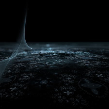 3D rendering, pattern, abstract texture, holographic, psychedelic, fractal, nebula, art for creative design, image for art projects and for printsの写真素材