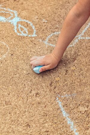 Chalk drawingの写真素材