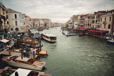 Canal in Veniceのeditorial素材