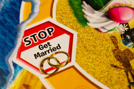 Married in the fun boardgame of life