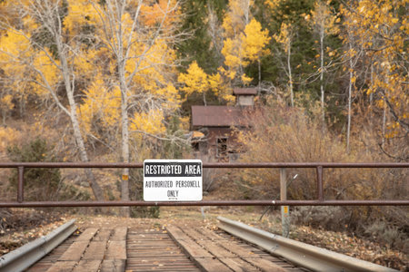 sign to keep people out of a restricted area