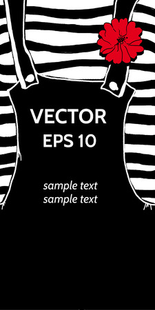 retro party poster and trailerのイラスト素材